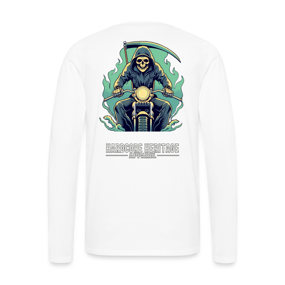 Reaper MC v2 Long Sleeve Tee - white