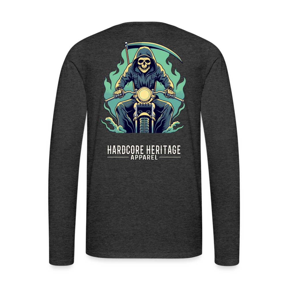 Reaper MC v2 Long Sleeve Tee - charcoal grey