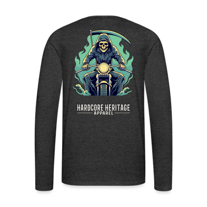 Reaper MC v2 Long Sleeve Tee - charcoal grey