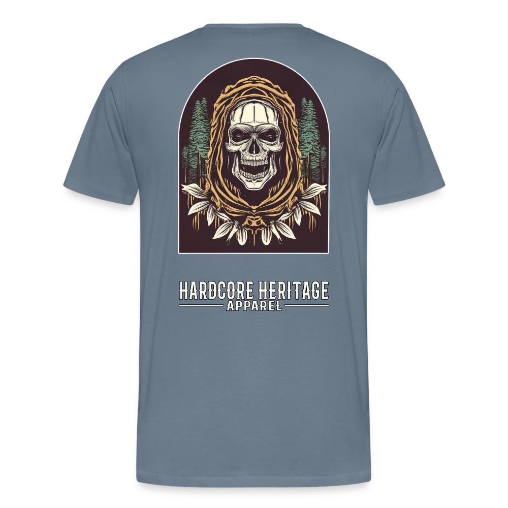 Warlock Tee - steel blue