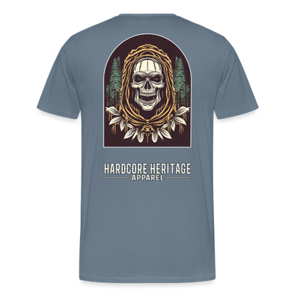 Warlock Tee - steel blue