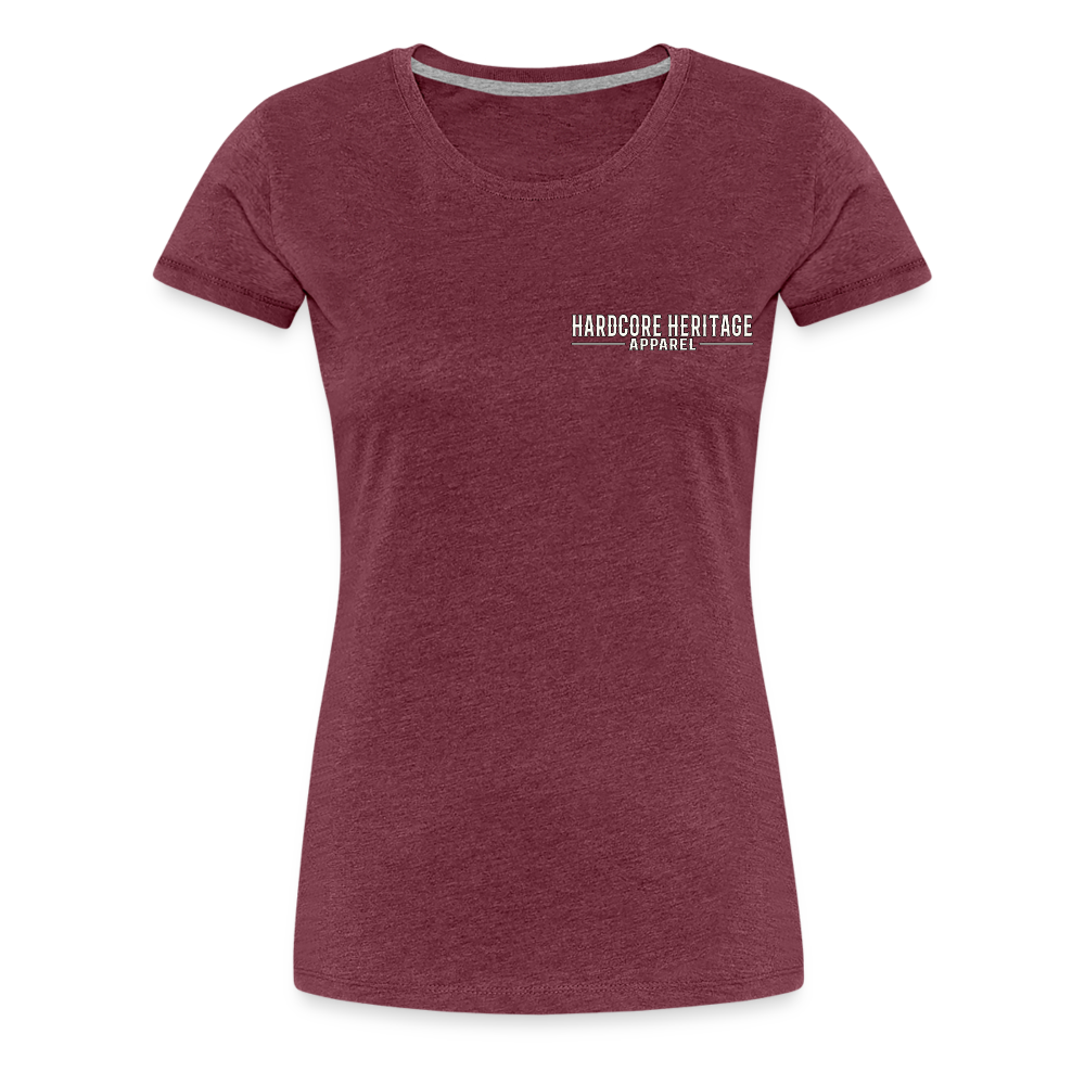 Ocean Dweller Women’s Tee - heather burgundy