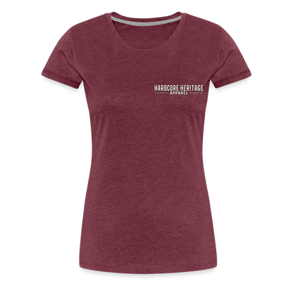 Ocean Dweller Women’s Tee - heather burgundy