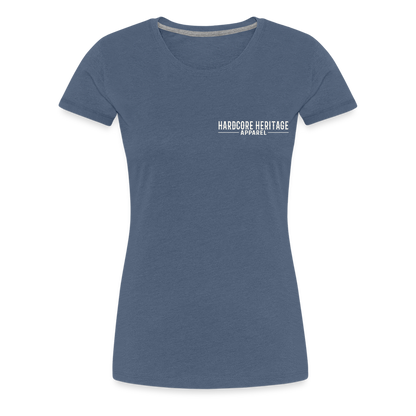 Loyal 'Till Death Women’s Tee - heather blue