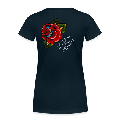 Loyal 'Till Death Women’s Tee - deep navy