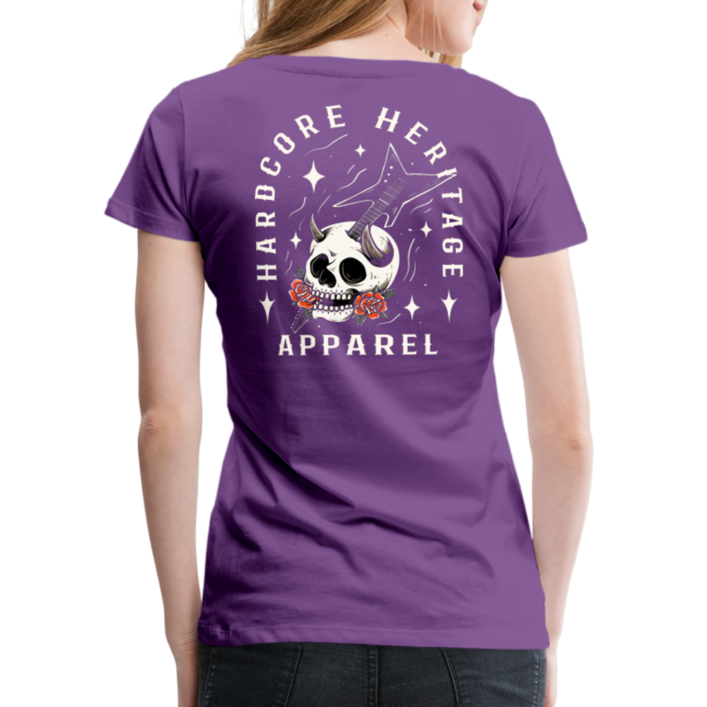 Hair Band Women’s Tee - purple