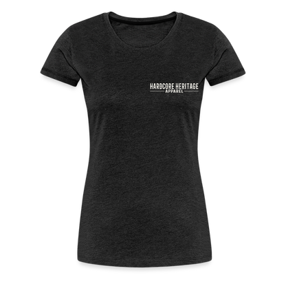 Hair Band Women’s Tee - charcoal grey