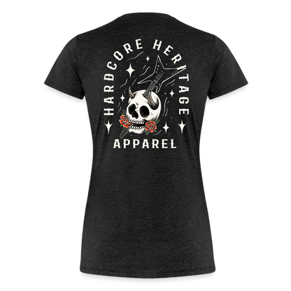 Hair Band Women’s Tee - charcoal grey