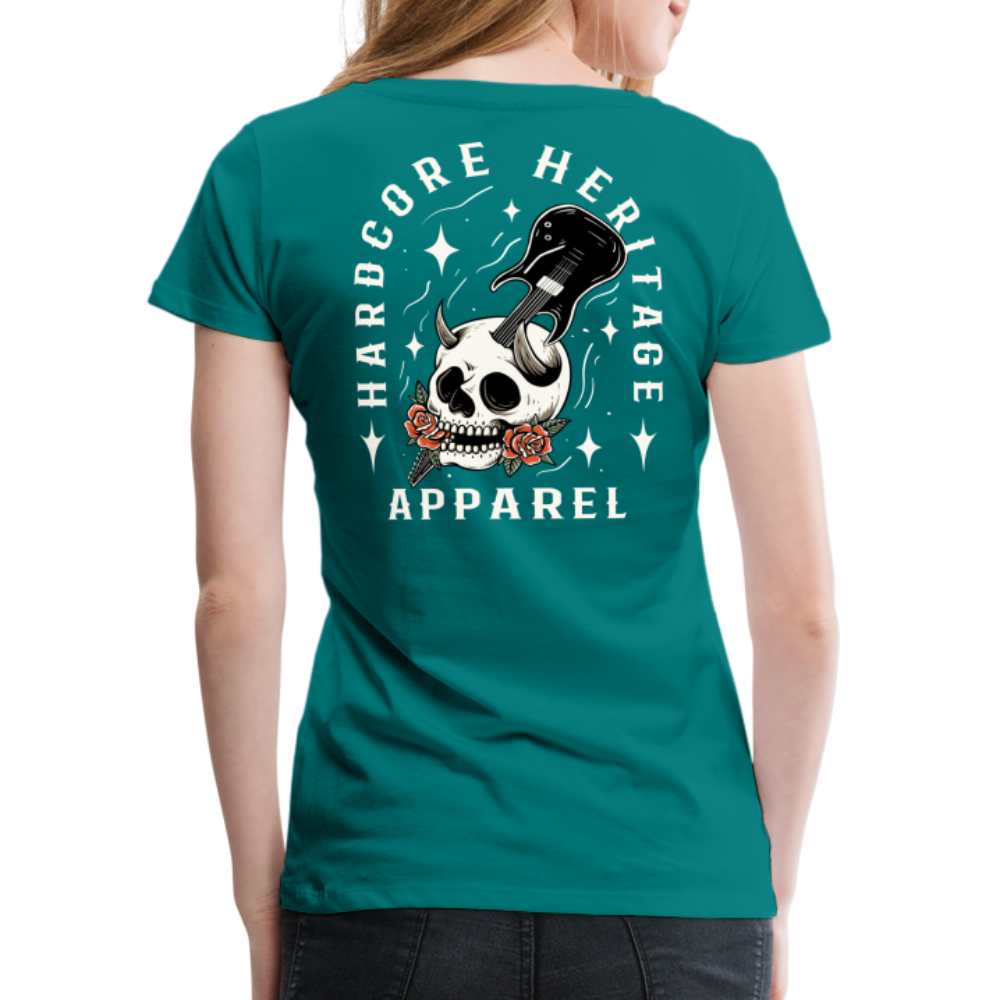 Hardcore Band Women’s Tee - teal