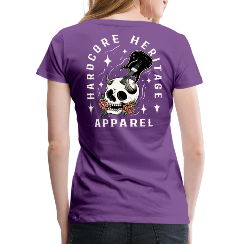 Hardcore Band Women’s Tee - purple