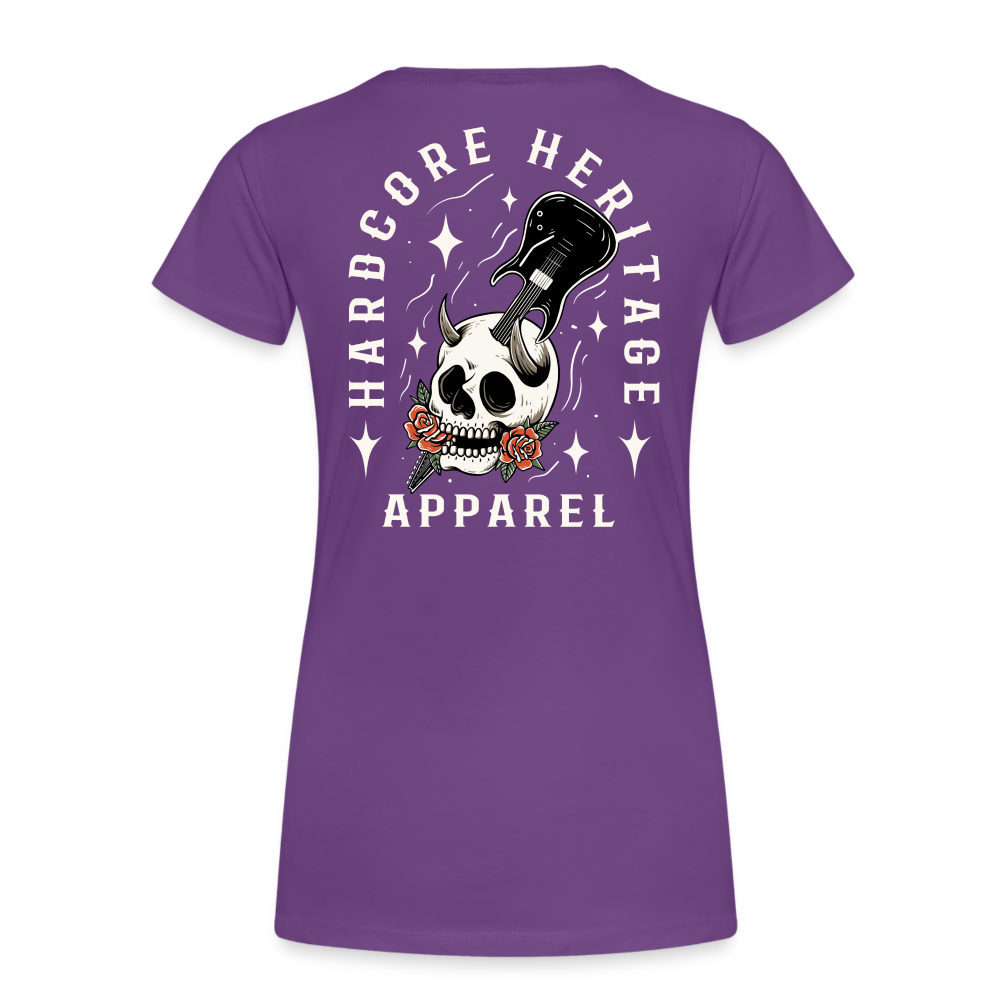 Hardcore Band Women’s Tee - purple