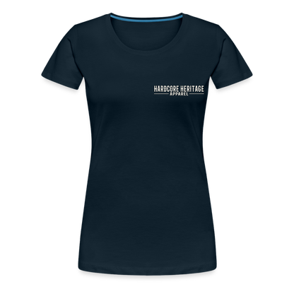 Hardcore Band Women’s Tee - deep navy