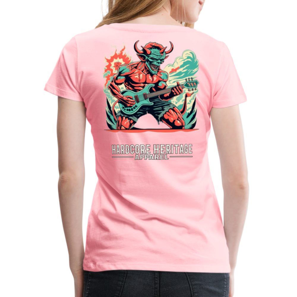 Rock Devil Women’s Tee - pink