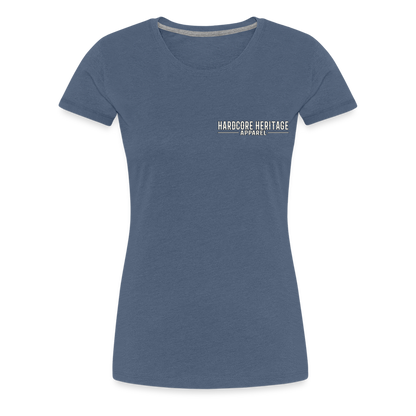 Rock Devil Women’s Tee - heather blue