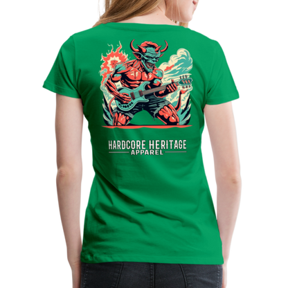 Rock Devil Women’s Tee - kelly green