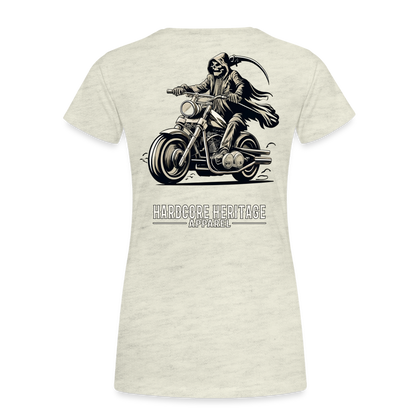 Reaper MC Women’s Tee - heather oatmeal