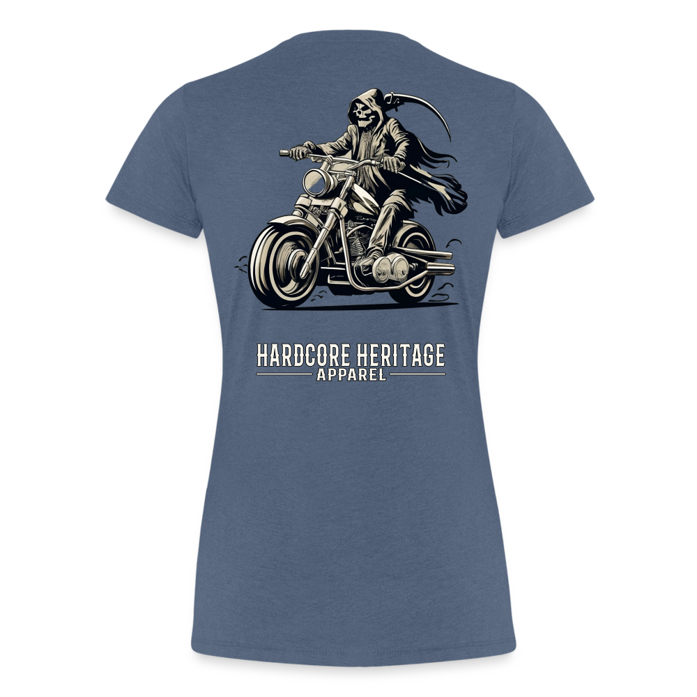 Reaper MC Women’s Tee - heather blue