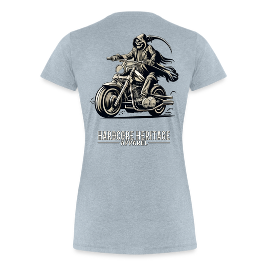 Reaper MC Women’s Tee - heather ice blue