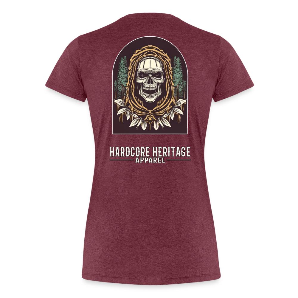 Warlock Women’s Tee - heather burgundy