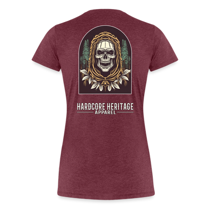 Warlock Women’s Tee - heather burgundy