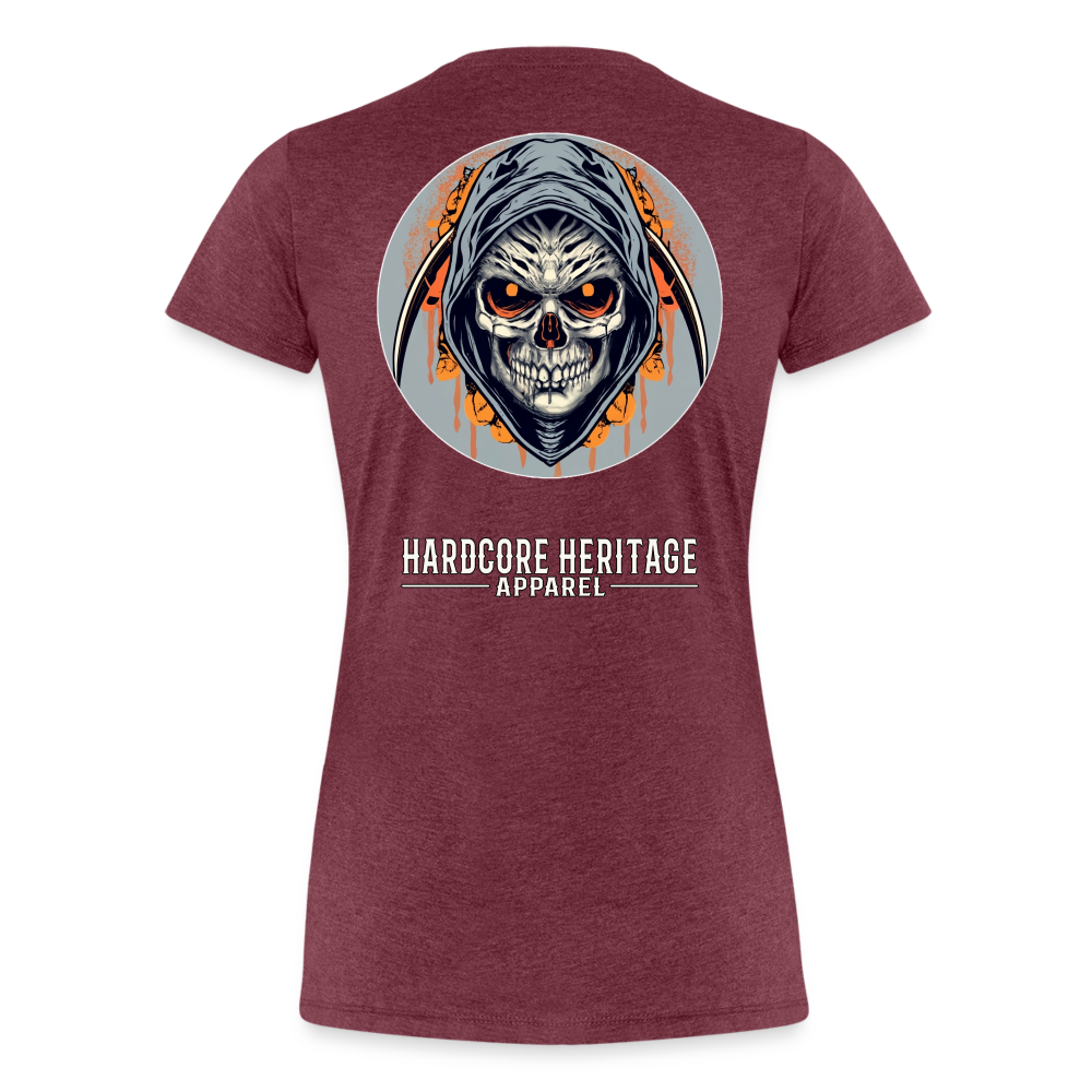 Soul Seeker Women’s Tee - heather burgundy