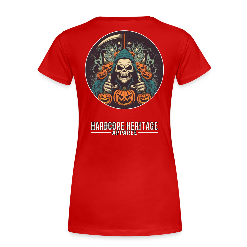 Jack-O-Reaper Women’s Tee - red