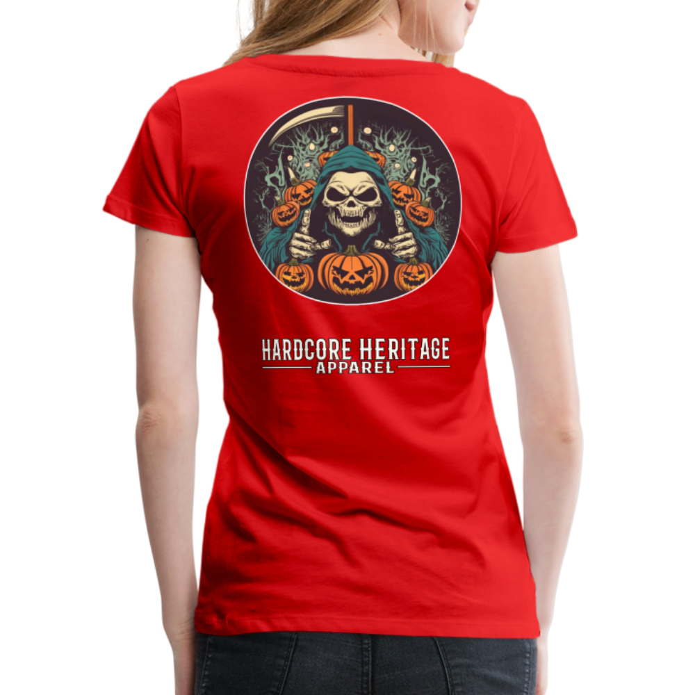 Jack-O-Reaper Women’s Tee - red