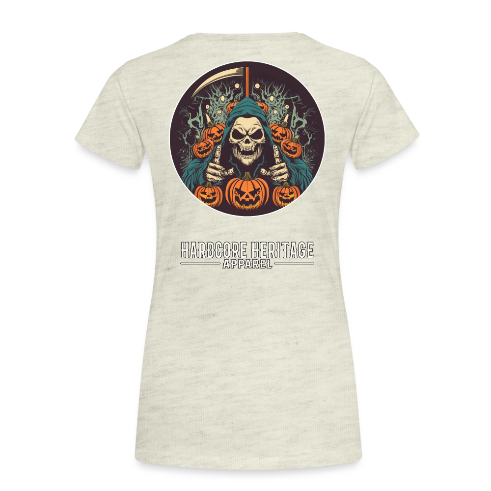 Jack-O-Reaper Women’s Tee - heather oatmeal