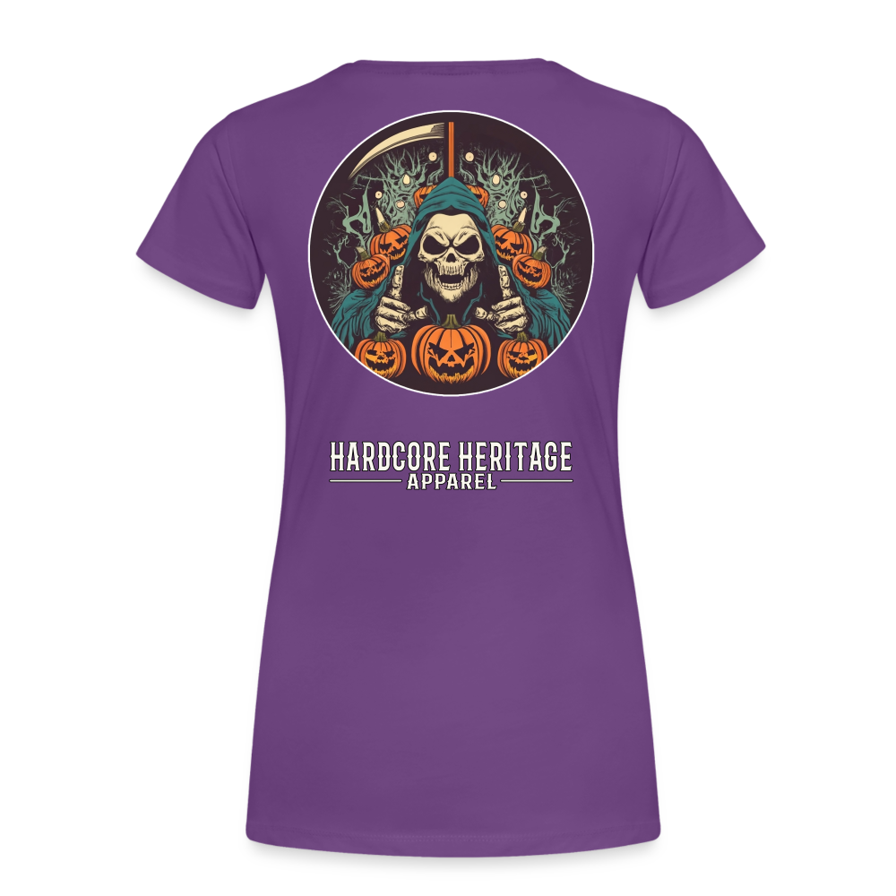 Jack-O-Reaper Women’s Tee - purple