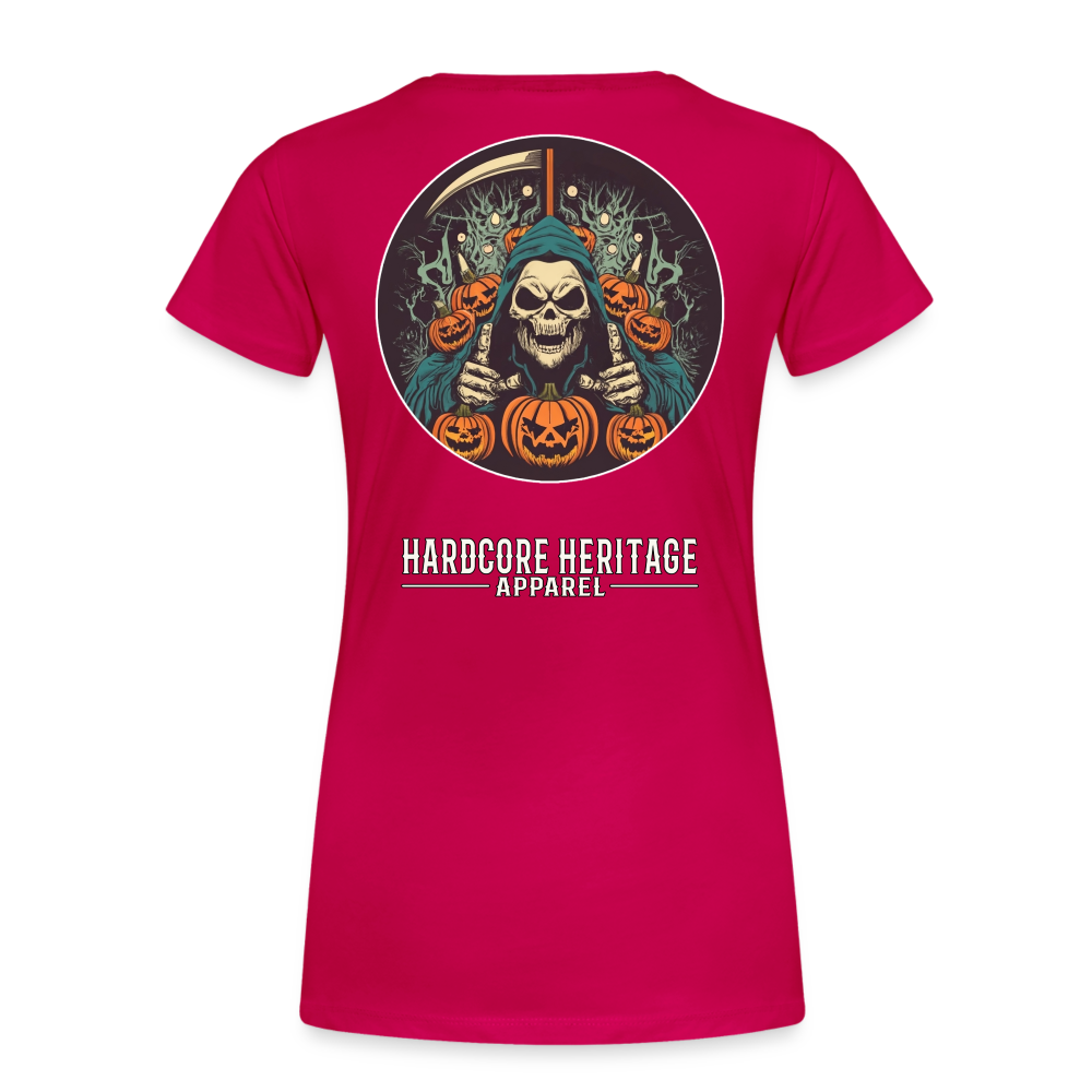 Jack-O-Reaper Women’s Tee - dark pink