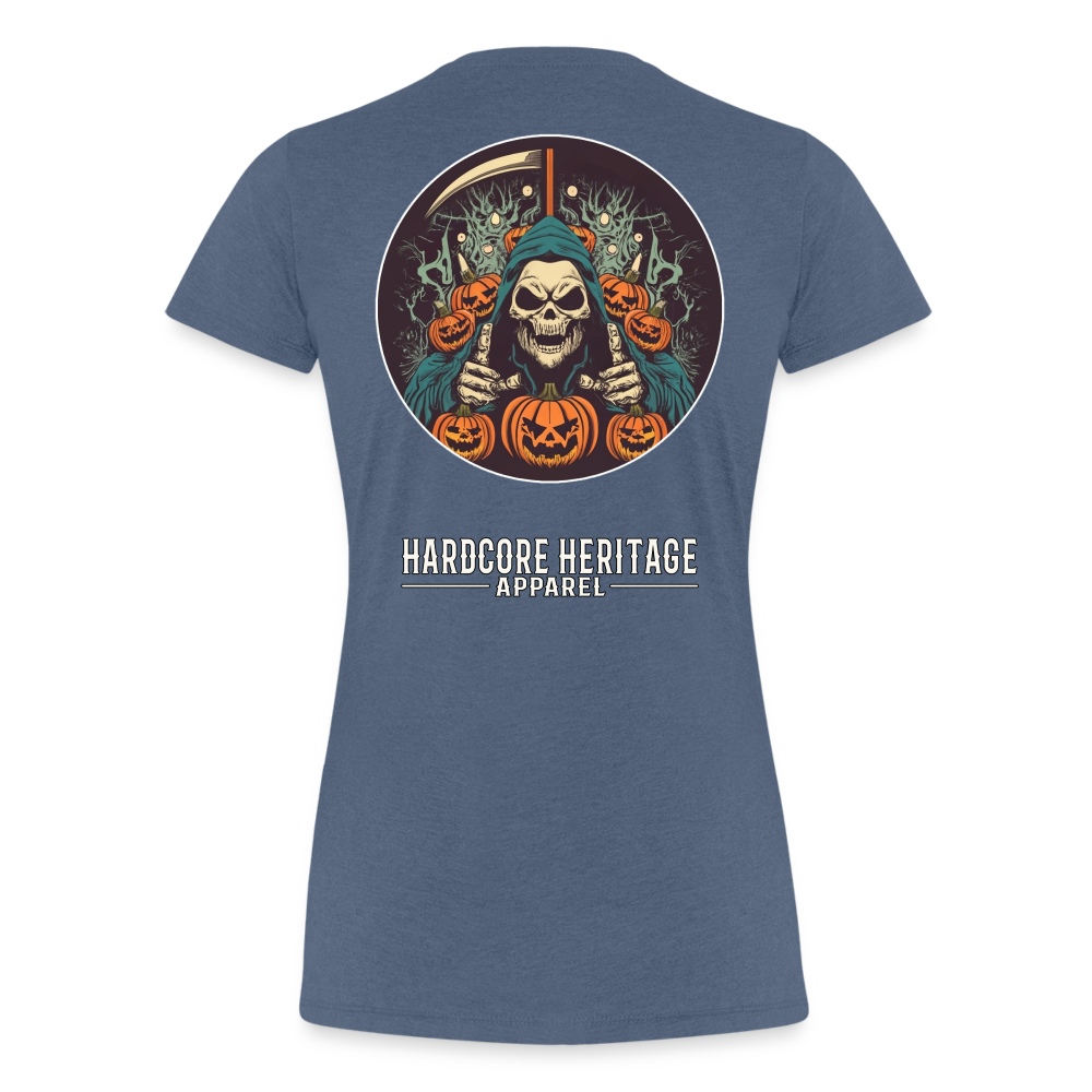 Jack-O-Reaper Women’s Tee - heather blue