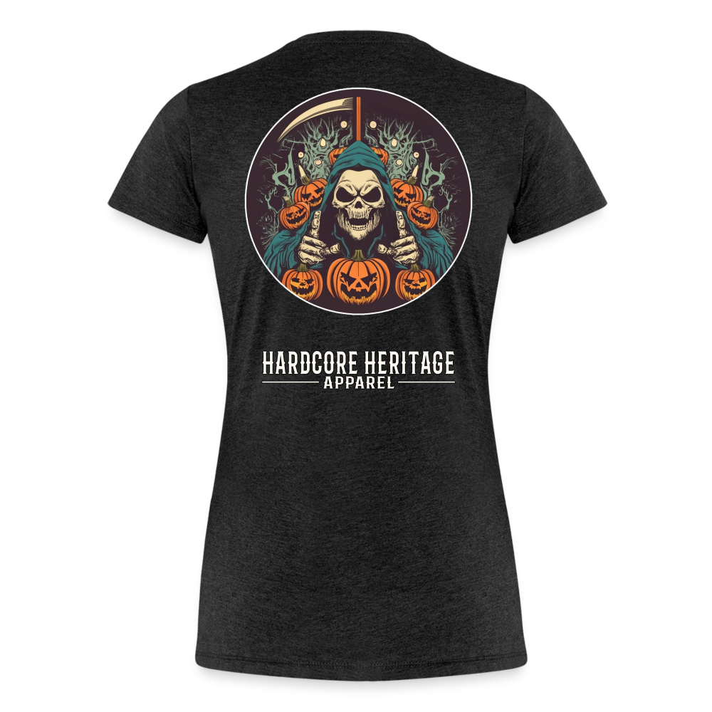 Jack-O-Reaper Women’s Tee - charcoal grey