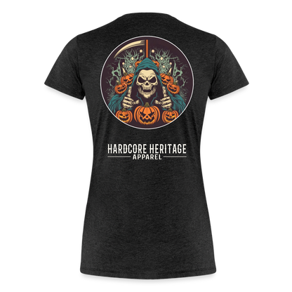 Jack-O-Reaper Women’s Tee - charcoal grey