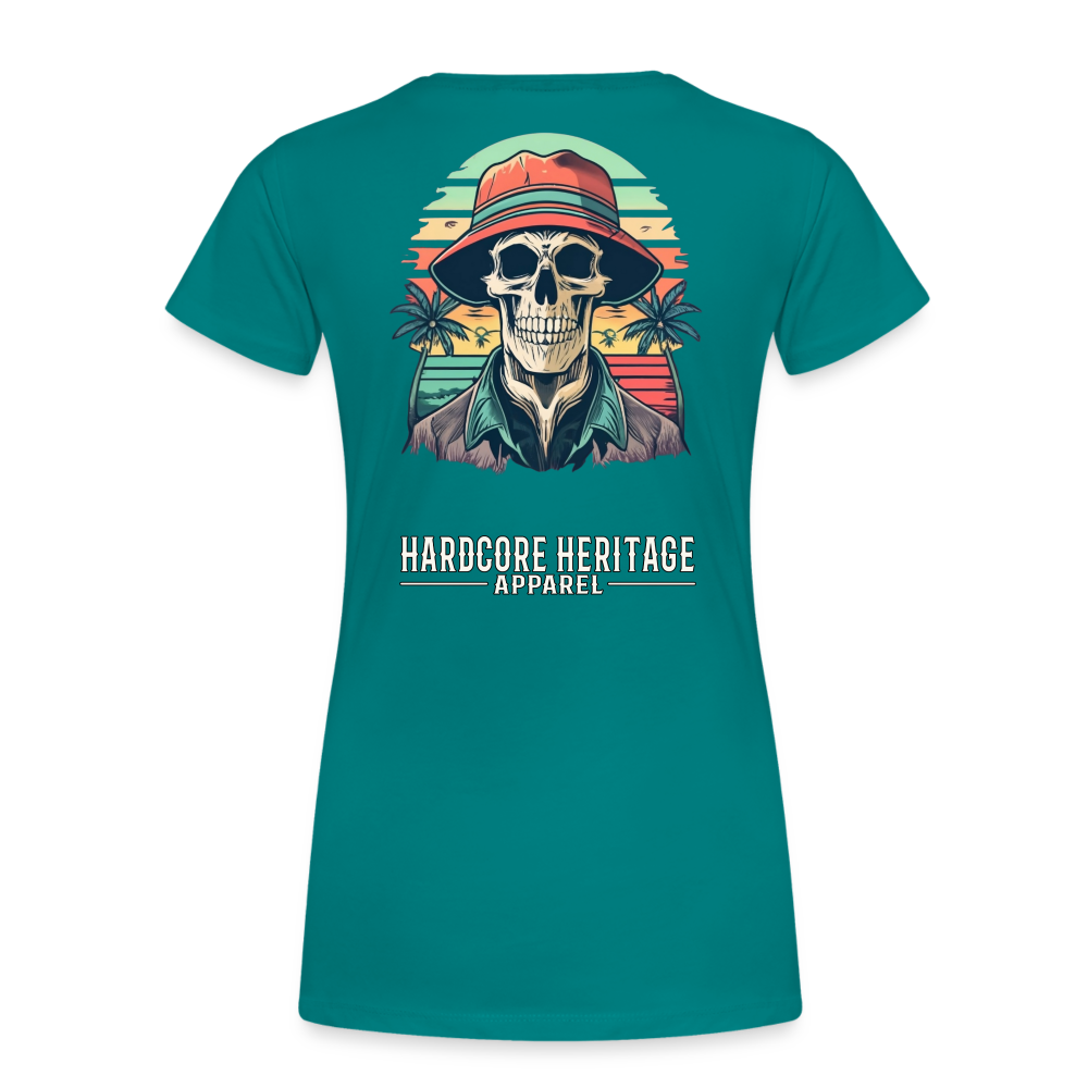 Another Day in Paradise Women’s Tee - teal