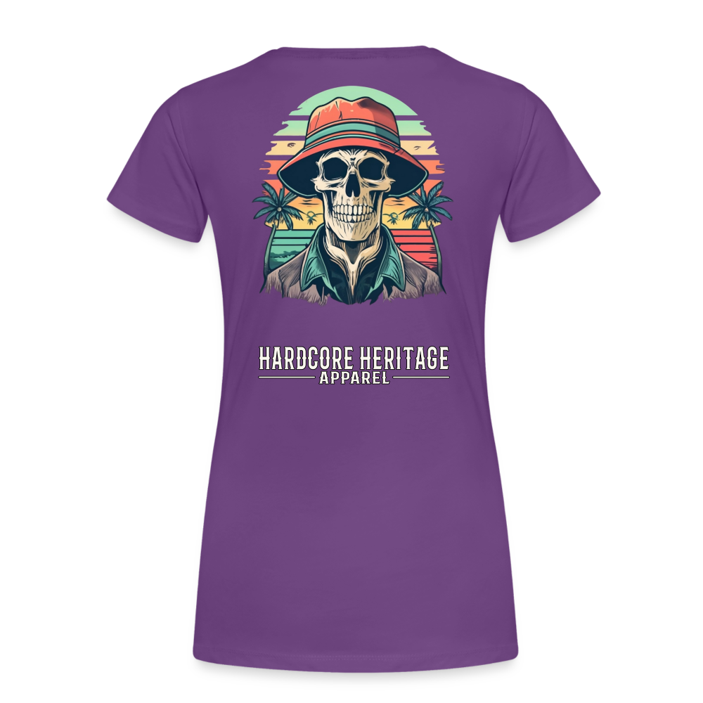 Another Day in Paradise Women’s Tee - purple