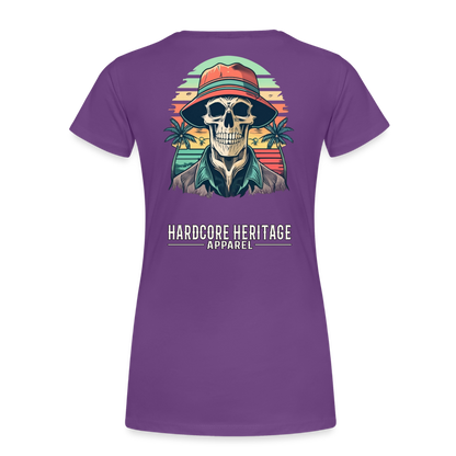 Another Day in Paradise Women’s Tee - purple