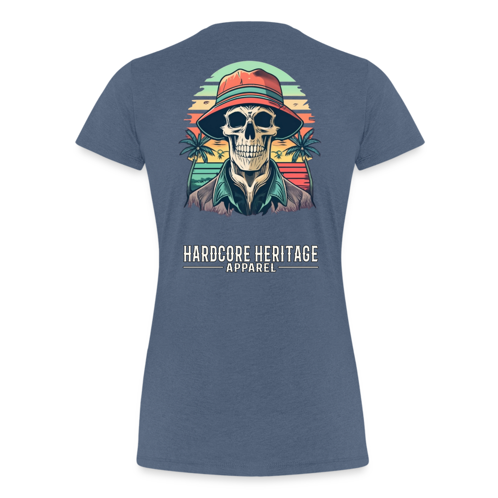 Another Day in Paradise Women’s Tee - heather blue