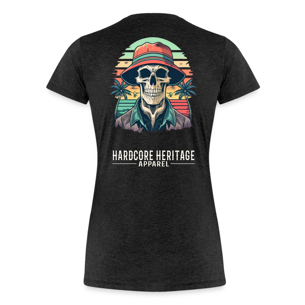 Another Day in Paradise Women’s Tee - charcoal grey