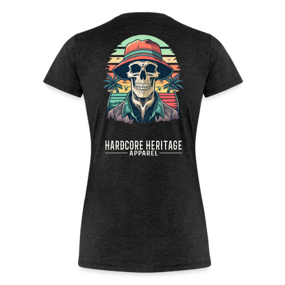 Another Day in Paradise Women’s Tee - charcoal grey