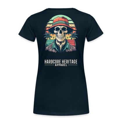 Another Day in Paradise Women’s Tee - deep navy