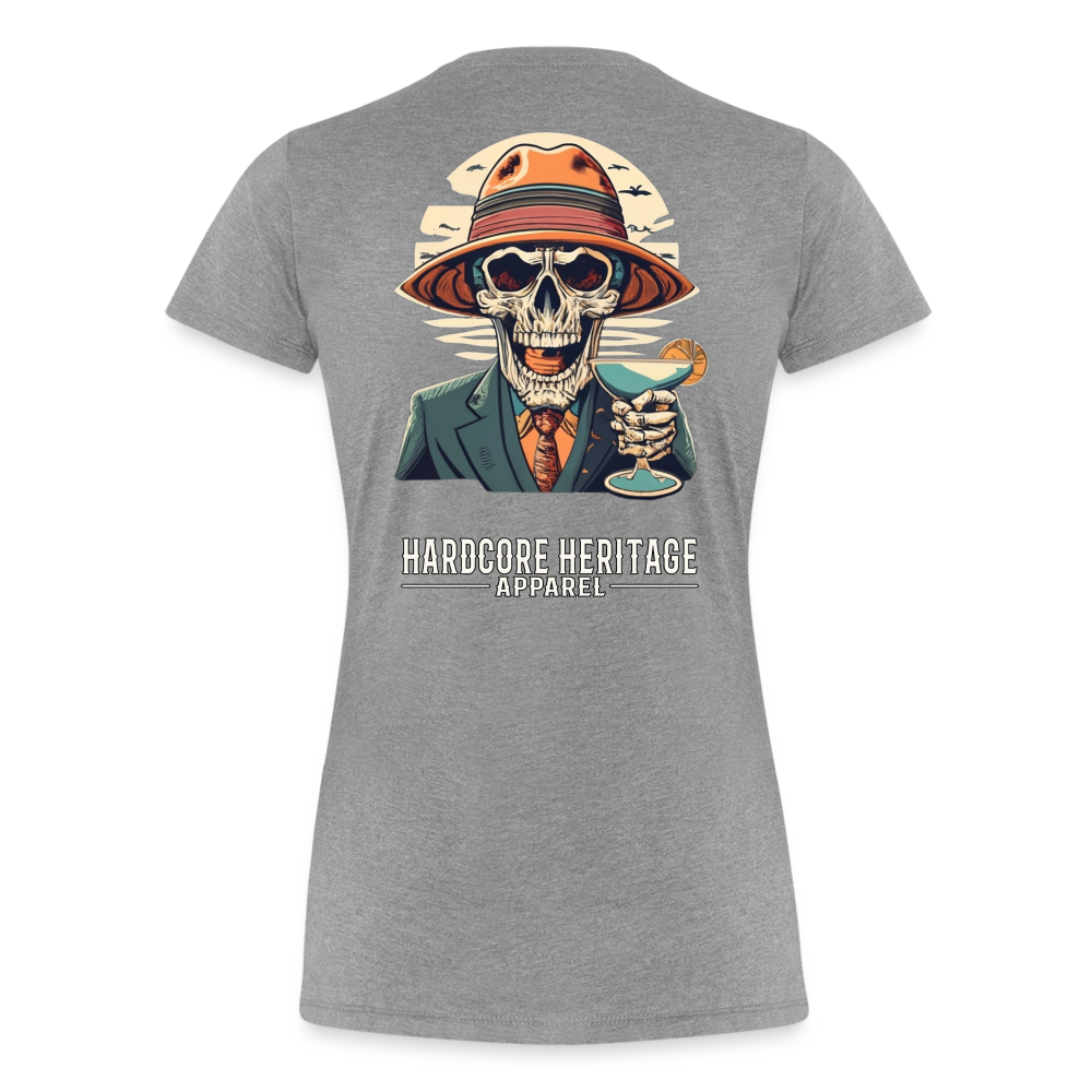 Happy Hour Women’s Tee - heather gray