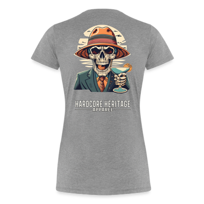 Happy Hour Women’s Tee - heather gray