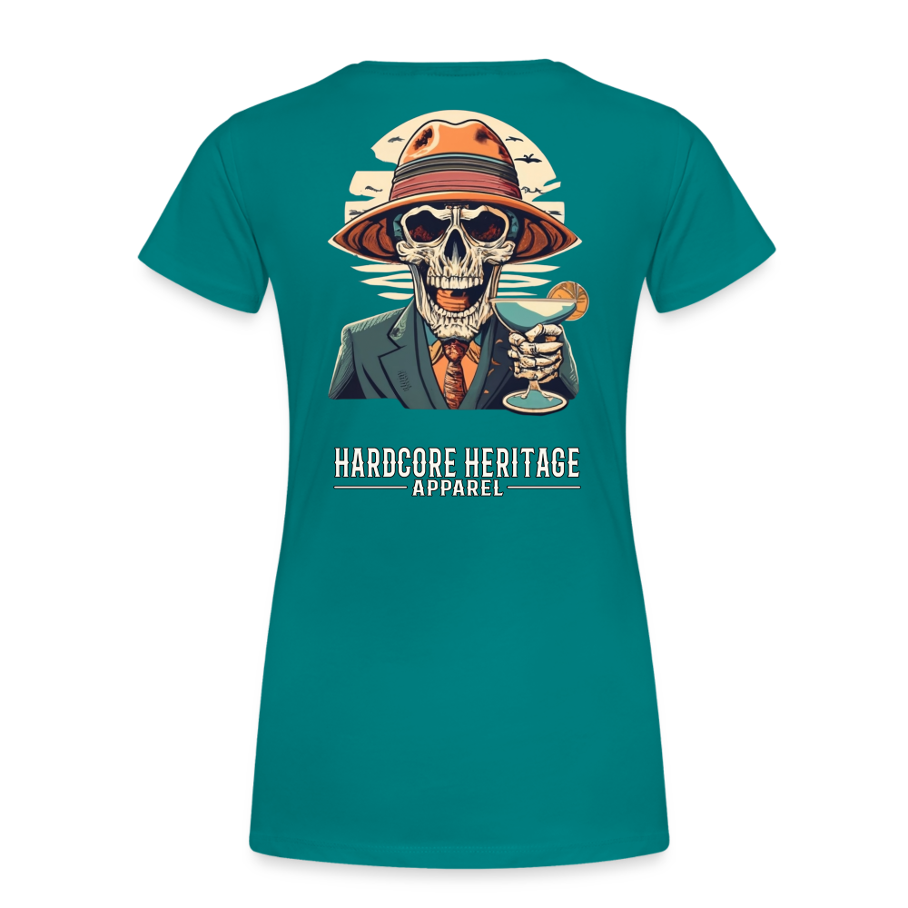 Happy Hour Women’s Tee - teal