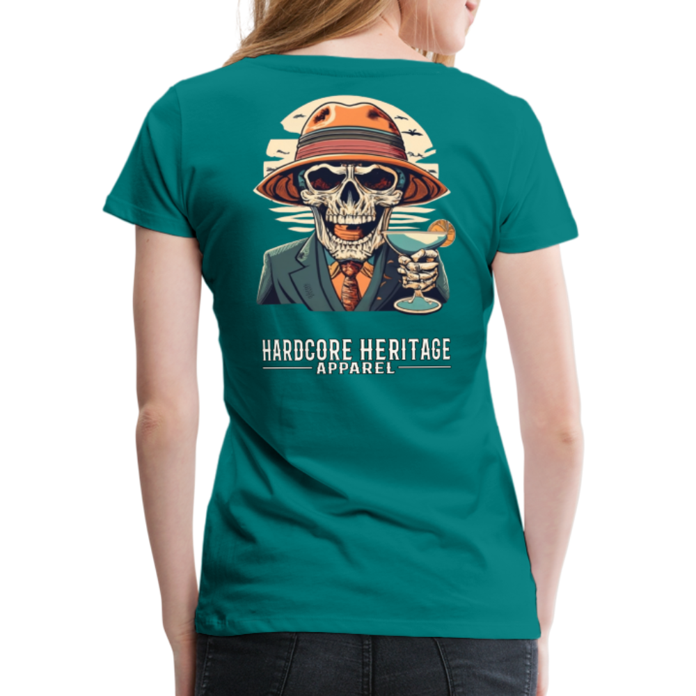 Happy Hour Women’s Tee - teal