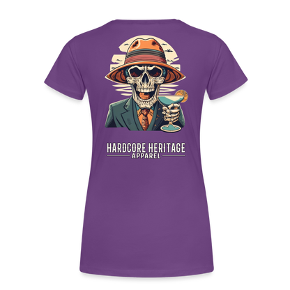 Happy Hour Women’s Tee - purple