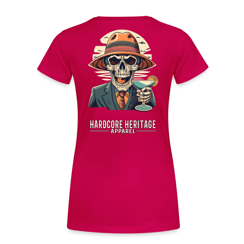 Happy Hour Women’s Tee - dark pink