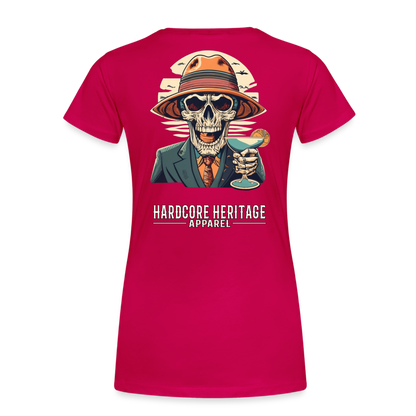 Happy Hour Women’s Tee - dark pink