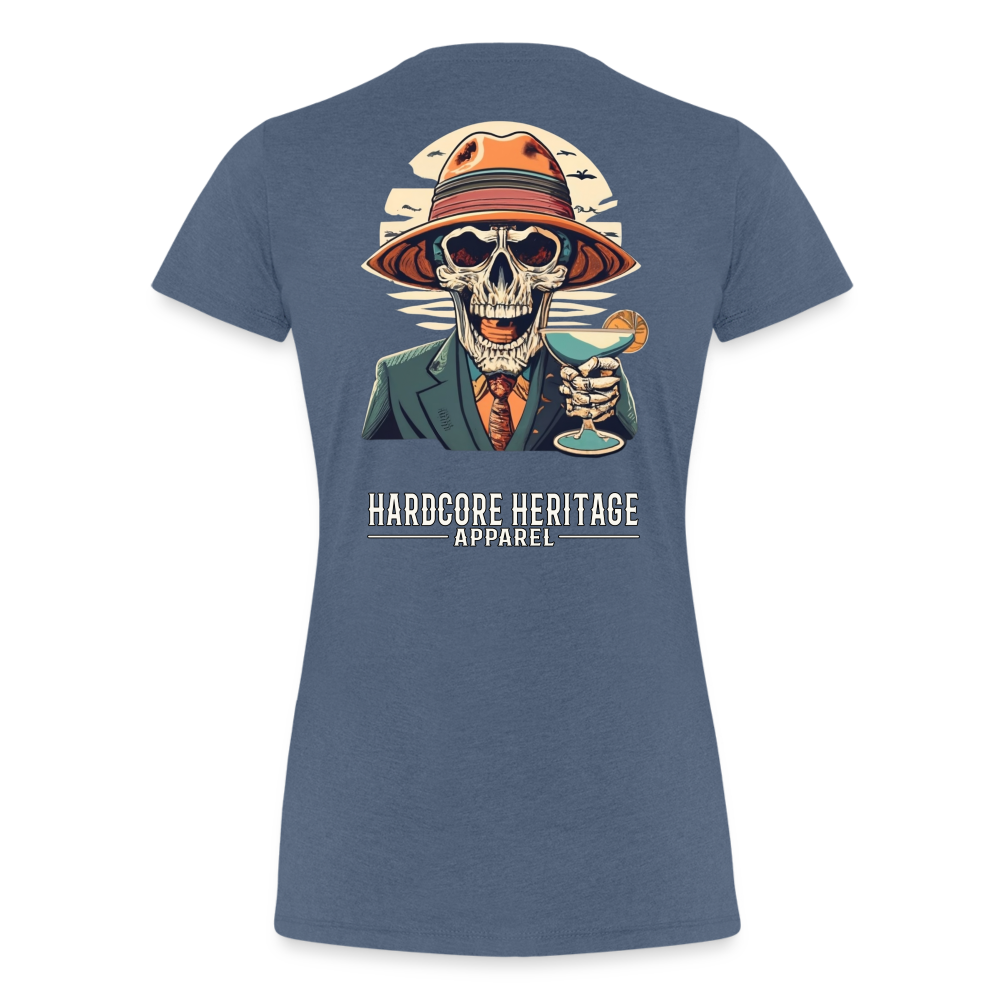 Happy Hour Women’s Tee - heather blue