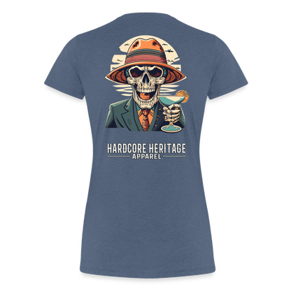 Happy Hour Women’s Tee - heather blue