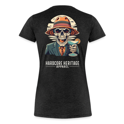 Happy Hour Women’s Tee - charcoal grey